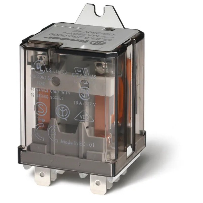 Rel. di potenza F.250 montaggio su flangia 2RT 16A/24VAC/AgCdO (62.82.8.230.0000)